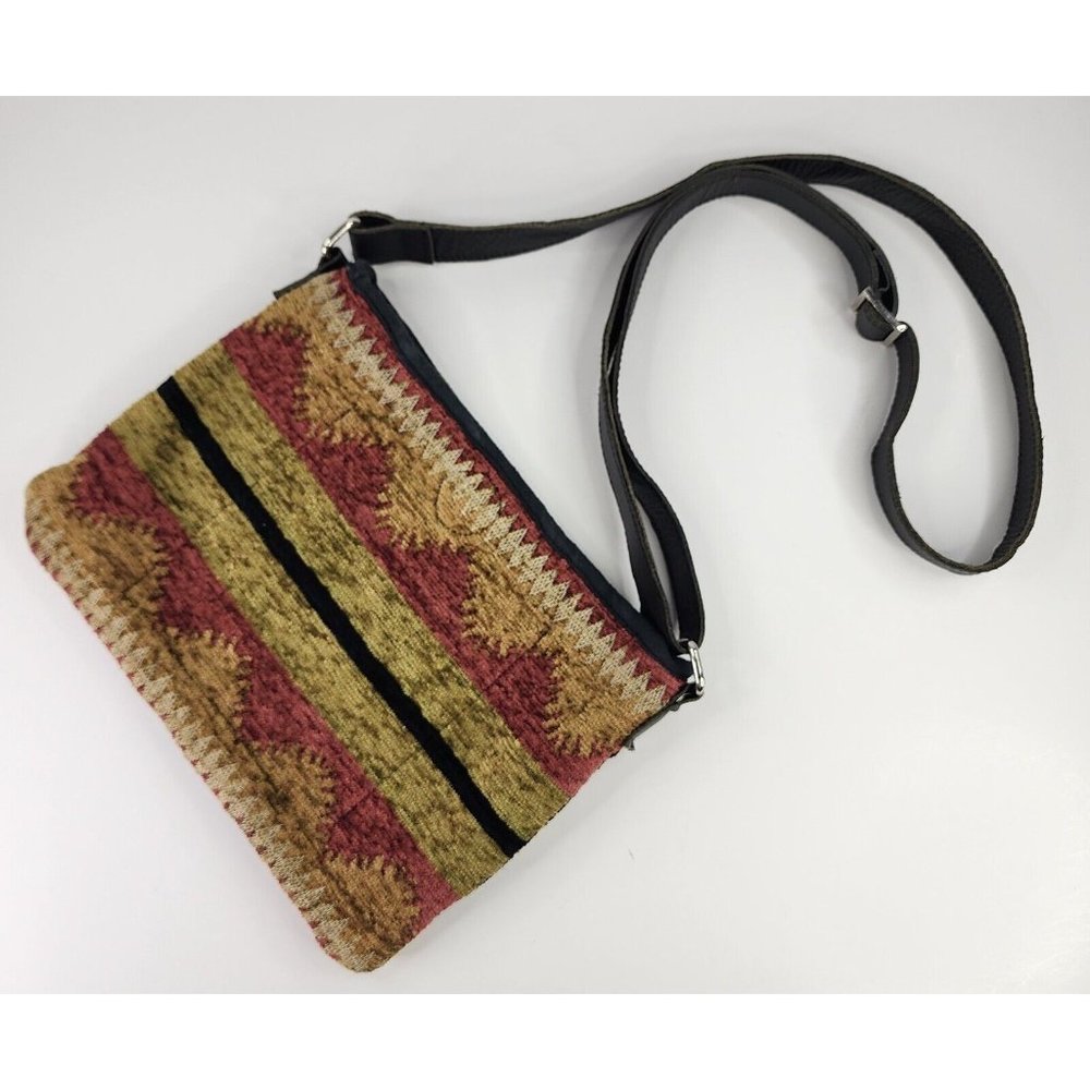 Raj LA Purse Womens Aztec Pattern Southwestern Boho Hippie Crossbody Shoulder - Picture 3 of 16